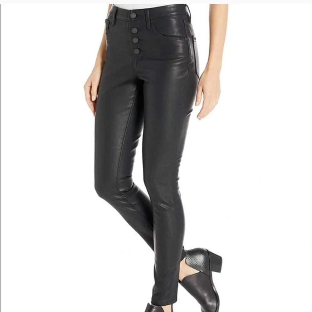 Blank NYC High-Rise Faux Leather Pants